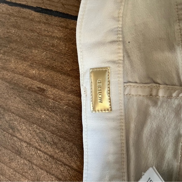 MOTHER Insider Crop Step Fray Whipping the Racer Size 25 - Picture 3 of 5